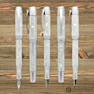 Laban Mother of Pearl Fountain Pen in White Fountain Pen