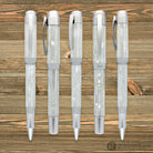 Laban Mother of Pearl Rollerball Pen in White Rollerball Pen