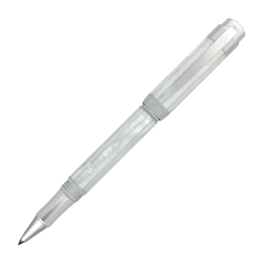 Laban Mother of Pearl Rollerball Pen in White
