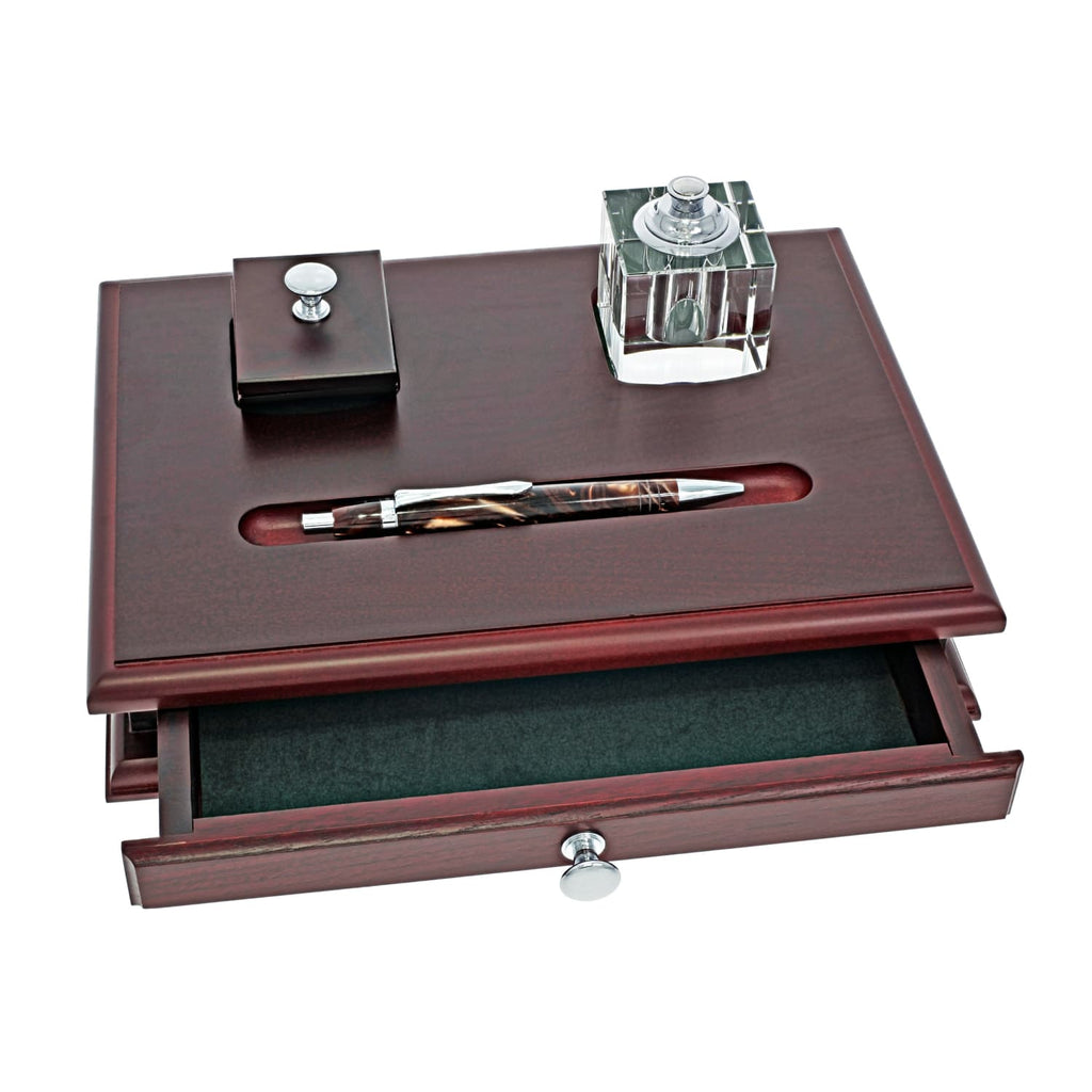 Platinum Desk Pen Stand Pen Display Cases