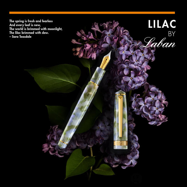 Laban Rosa Fountain Pen in Lilac Fountain Pen