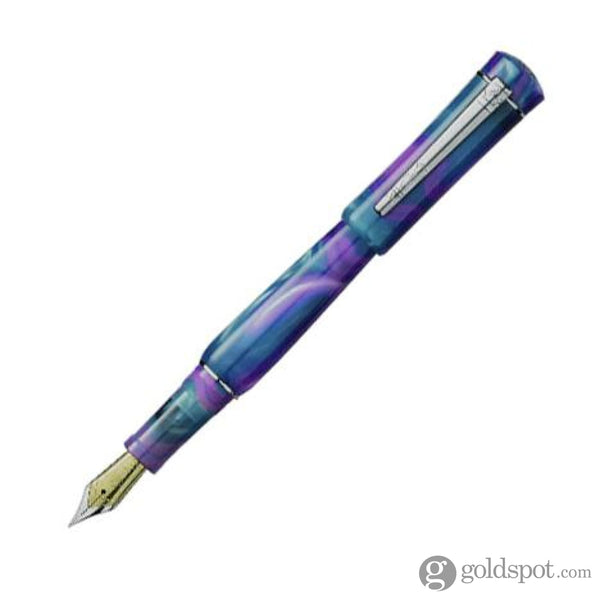 Laban Scepter Fountain Pen in Purple Tornado Fountain Pen