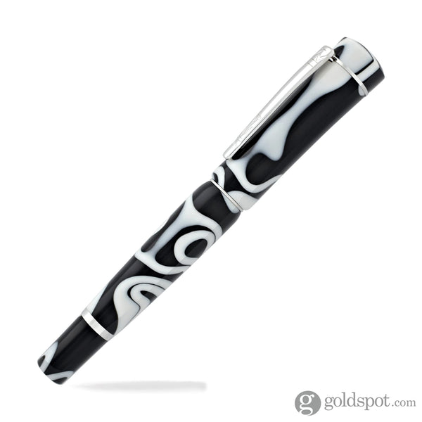 Laban Scepter Rollerball Pen in White Electric Rollerball Pen