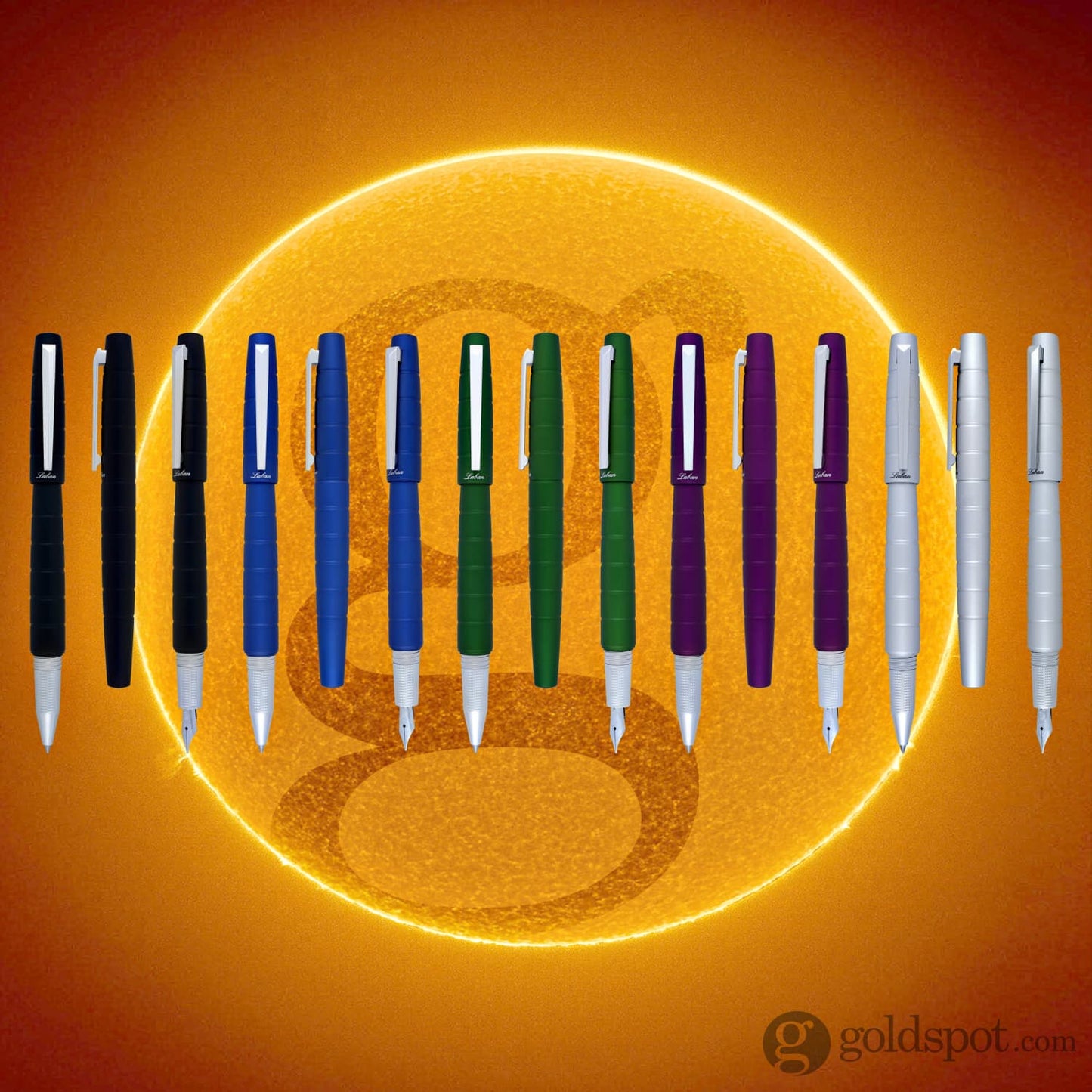 Laban Solar Rollerball Pen in Purple Rollerball Pen