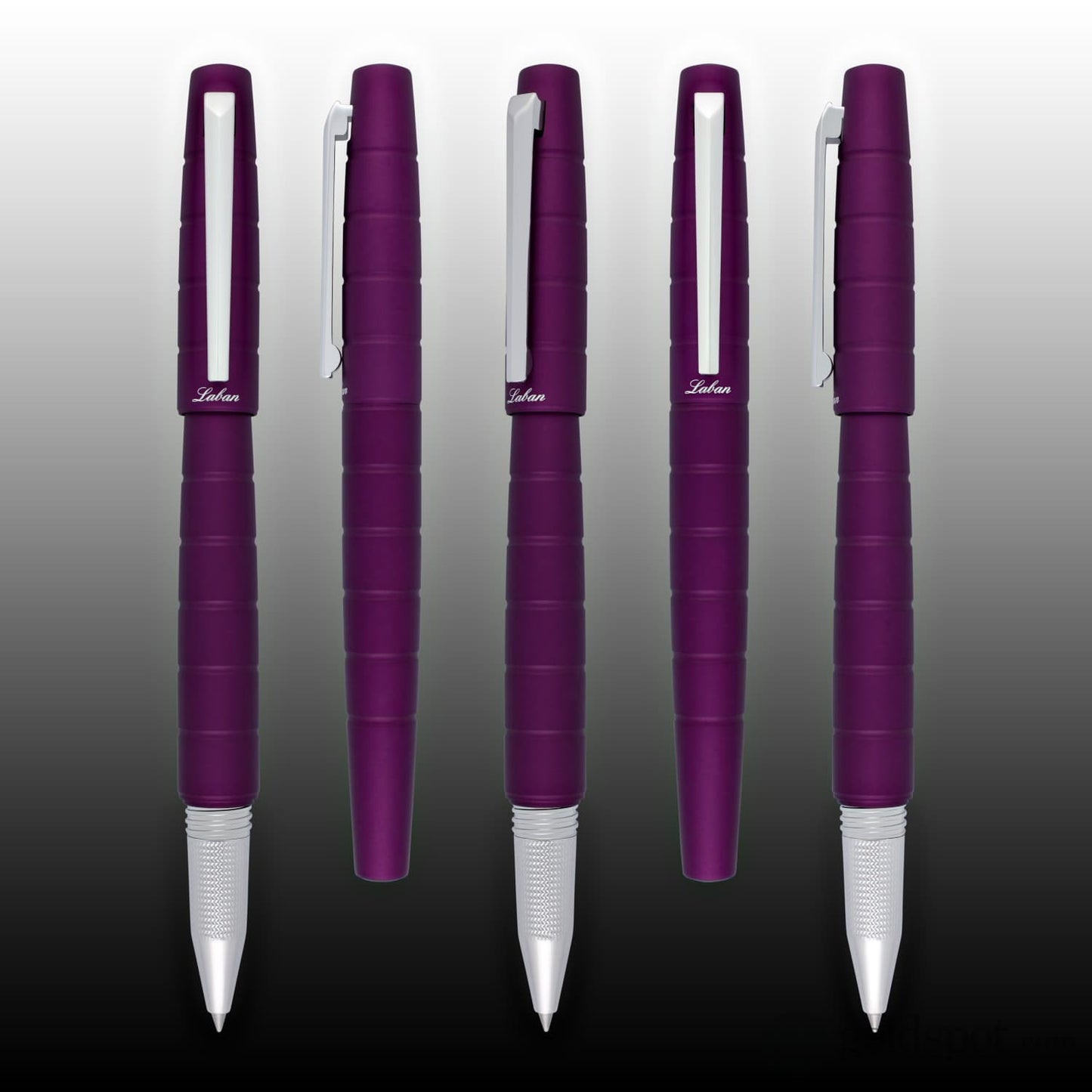 Laban Solar Rollerball Pen in Purple Rollerball Pen