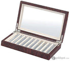 Laban Wood Pen Case with Glass top - Holds 10 Pens Misc