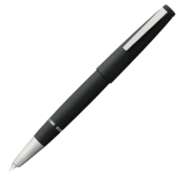 Lamy 2000 Fountain Pen in Black - 14K Gold Oblique Medium Point Fountain Pen