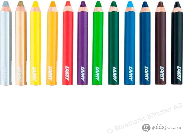 Lamy 3Plus Colored Pencils - Pack of 12 Pencil