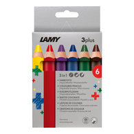 Lamy 3Plus Colored Pencils - Pack of 6