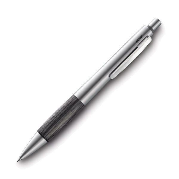 Lamy Accent Mechanical Pencil in Aluminum Grey with Wood Grip - 0.5mm Mechanical Pencil