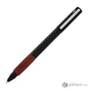 Lamy Accent Rollerball Pen - Black Brilliant Finish with Briar Wood Grip Rollerball Pen