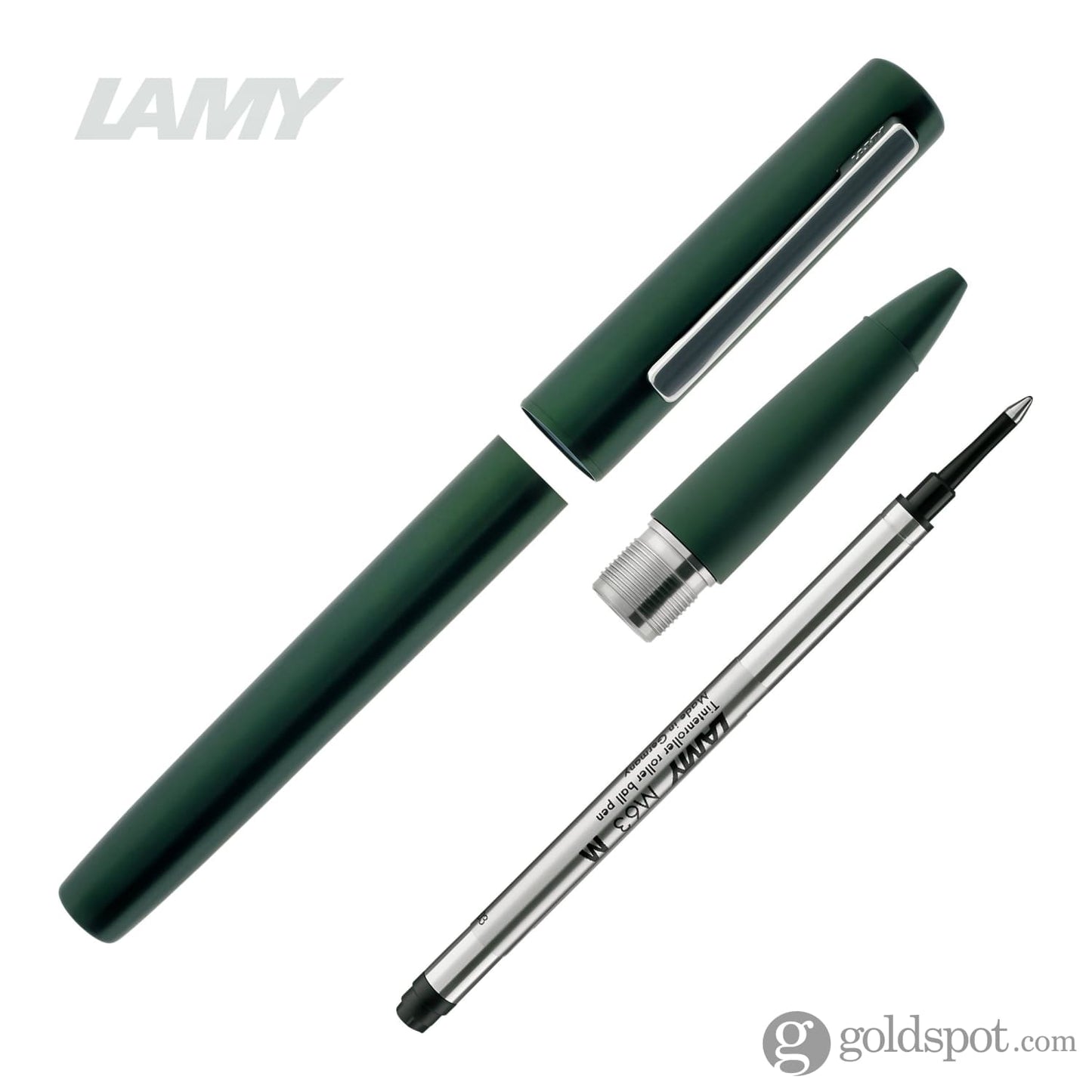 Lamy Aion Rollerball Pen in Dark Green Rollerball Pen