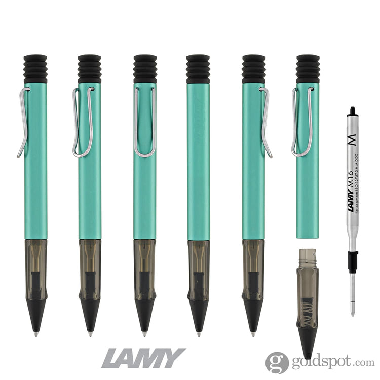 Lamy AL-Star Ballpoint Pen in Blue-Green Ballpoint Pens