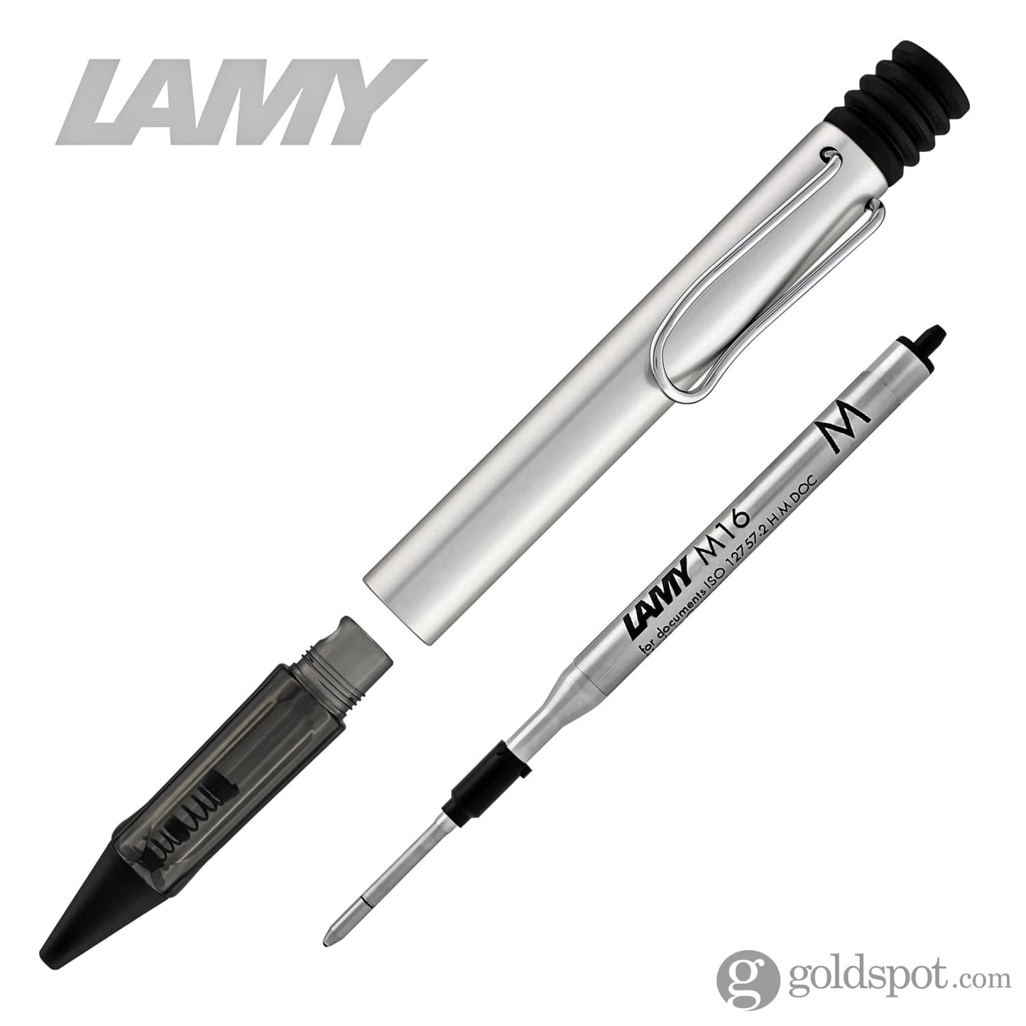 Lamy AL-Star Ballpoint Pen in Whitesilver Ballpoint Pen