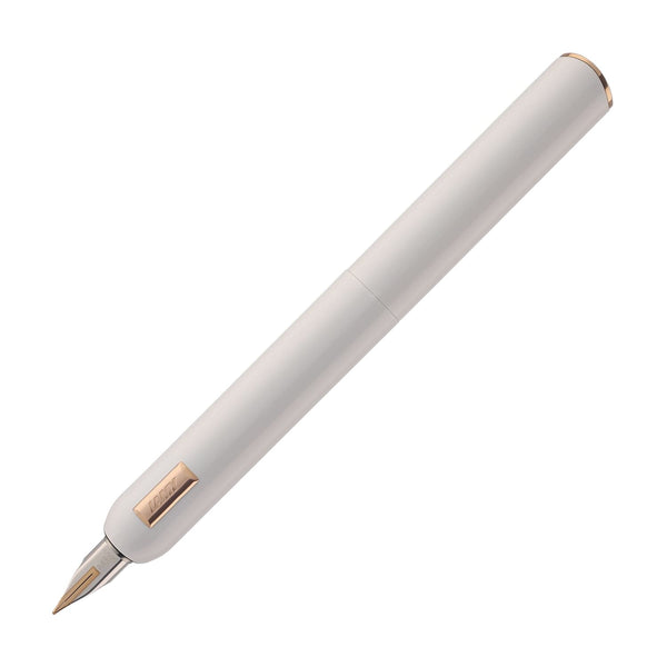 LAMY dialog cc ホワイト Lamy Dialog CC Fountain Pen in White - Goldspot Pens