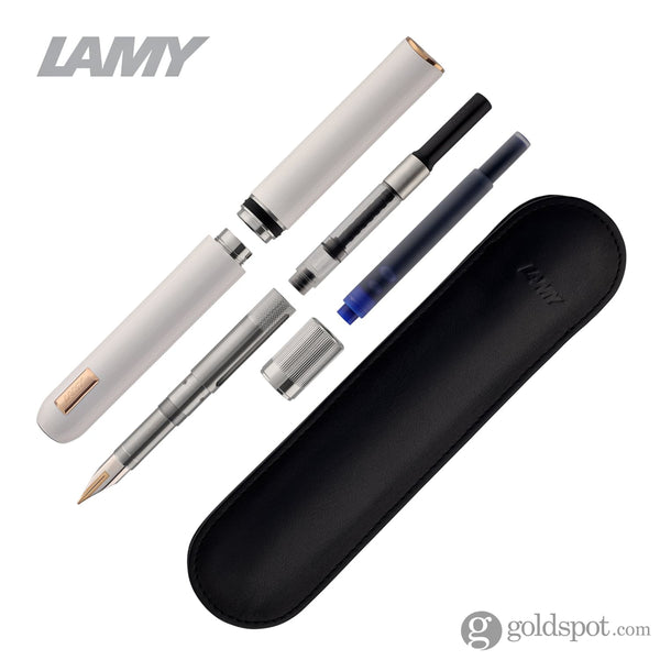 Lamy Dialog CC Fountain Pen in White Fountain Pen