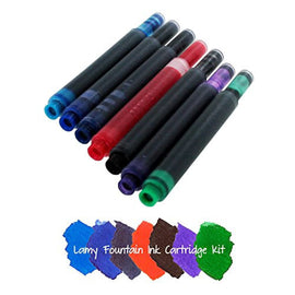 Lamy Fountain Ink Cartridges Assorted Colors - Pack of 7