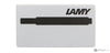 Lamy Fountain Ink Cartridges in Black - Pack of 5 Fountain Pen Cartridges