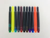 Lamy Fountain Ink Cartridges in Rainbow Assorted Colors - Pack of 11 Fountain Pen Cartridges