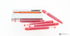 Lamy Fountain Ink Cartridges in Red - Pack of 5 Fountain Pen Cartridges
