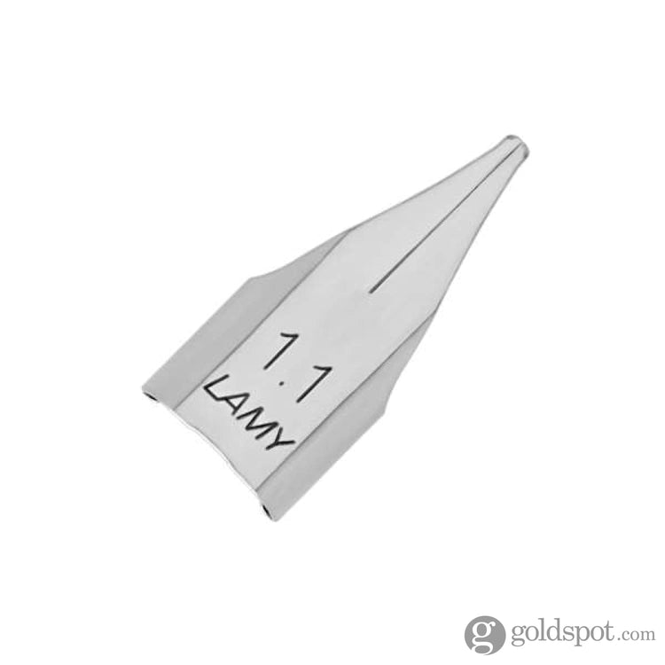 Lamy Fountain Pen Replacement Nib in Stainless Steel 1.1mm Stub Fountain Pen Nibs