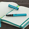 Lamy Hardcover A5 Notebook in Turmaline with AL-Star Fountain Pen - Fine Point Notebook