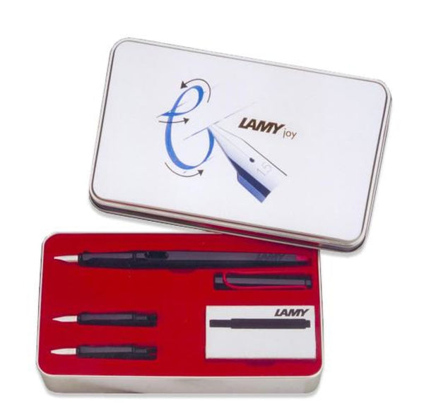 Lamy Joy Calligraphy Set in Black with 3 Nibs