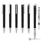 Lamy Logo M+ Ballpoint Pen in Black Matte Ballpoint Pen
