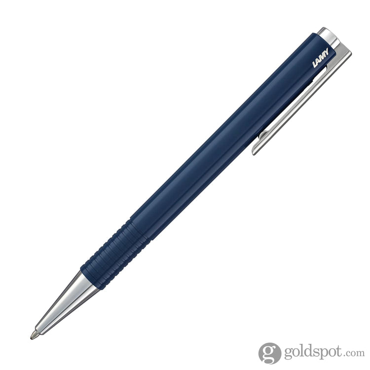 Lamy Logo M+ Ballpoint Pen in Indigo Gloss Ballpoint Pen
