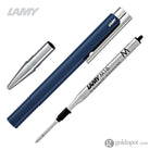 Lamy Logo M+ Ballpoint Pen in Indigo Gloss Ballpoint Pen