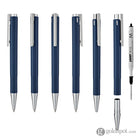 Lamy Logo M+ Ballpoint Pen in Indigo Gloss Ballpoint Pen