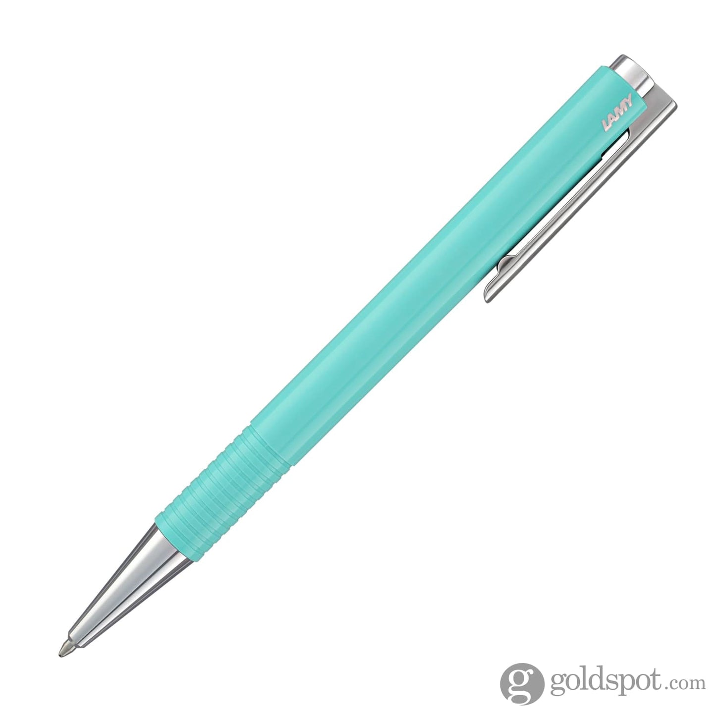 Lamy Logo M+ Ballpoint Pen in Lagoon Gloss Ballpoint Pen