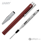 Lamy Logo M+ Ballpoint Pen in Raspberry Gloss Ballpoint Pen