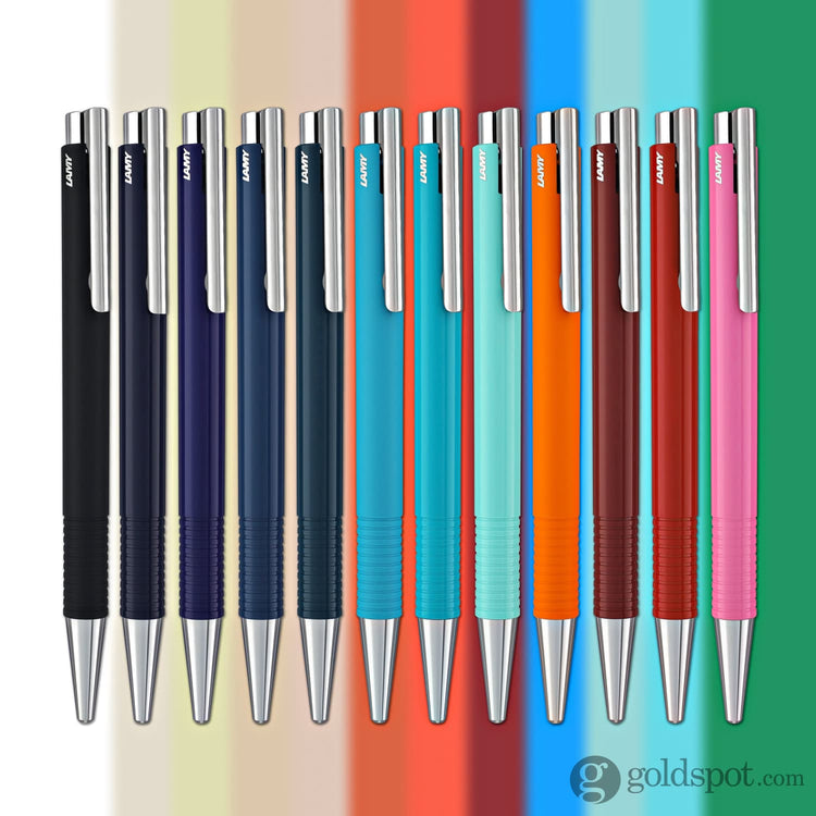 Lamy Logo M+ Ballpoint Pen in Raspberry Gloss Ballpoint Pen