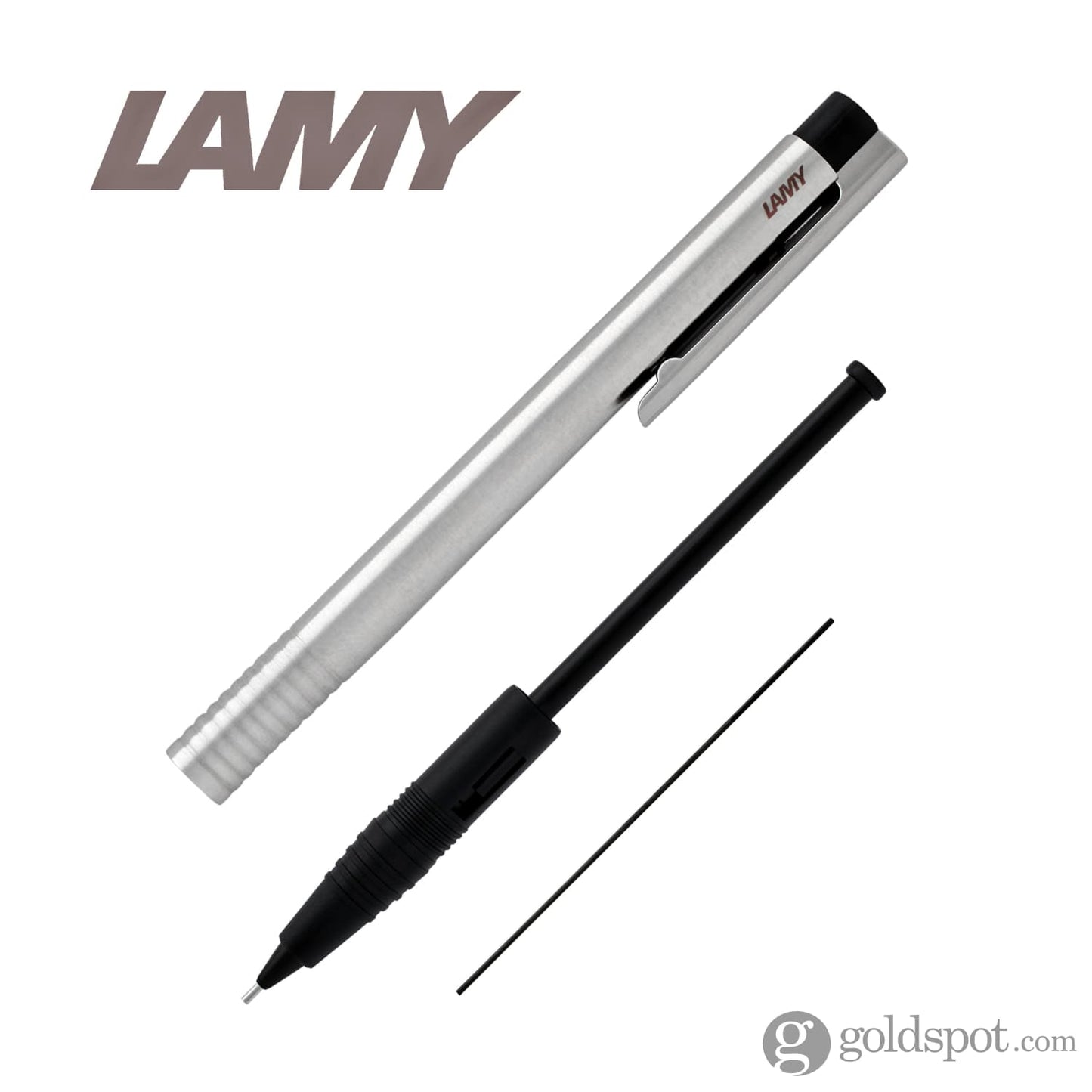 Lamy Logo Mechanical Pencil in Stainless Steel - 0.5mm Mechanical Pencil