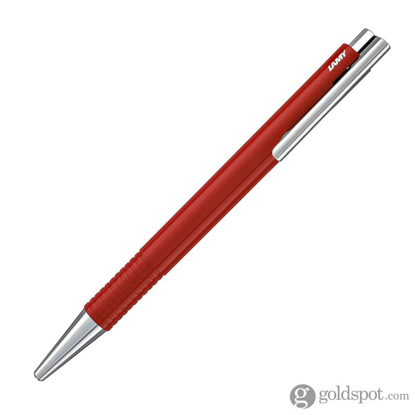 Lamy Logo Red Chrome Trim Ballpoint Pen Ballpoint Pen