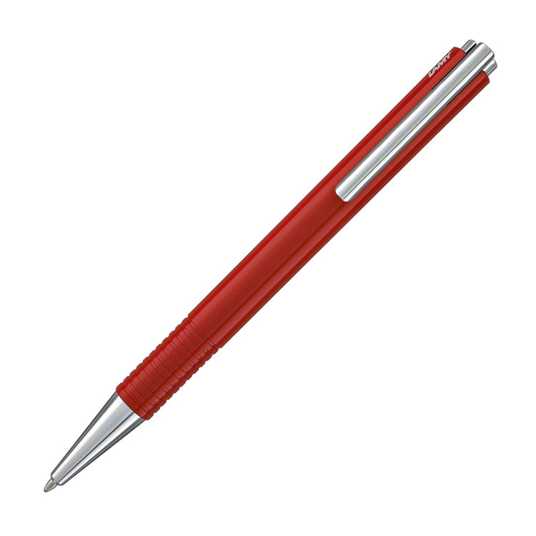 Lamy Logo Red Chrome Trim Ballpoint Pen Ballpoint Pen
