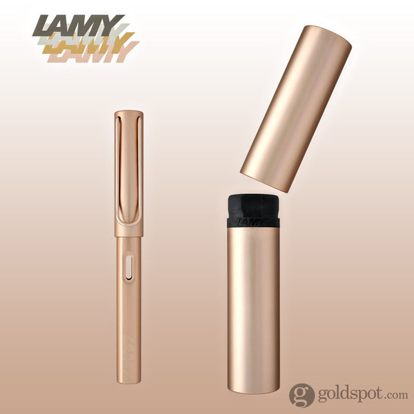 Lamy LX Fountain Pen in Rose Gold Fountain Pen