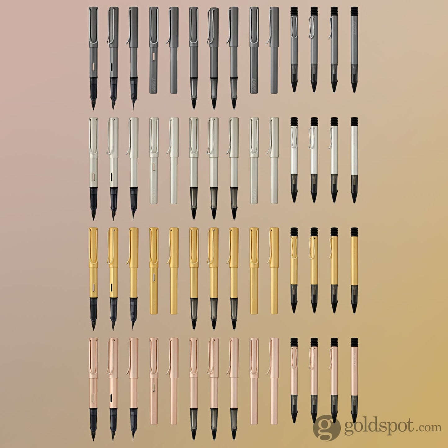 Lamy LX Rollerball Pen in Rose Gold Rollerball Pen