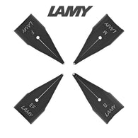 Lamy Replacement Fountain Pen Nib Set in Black Stainless Steel