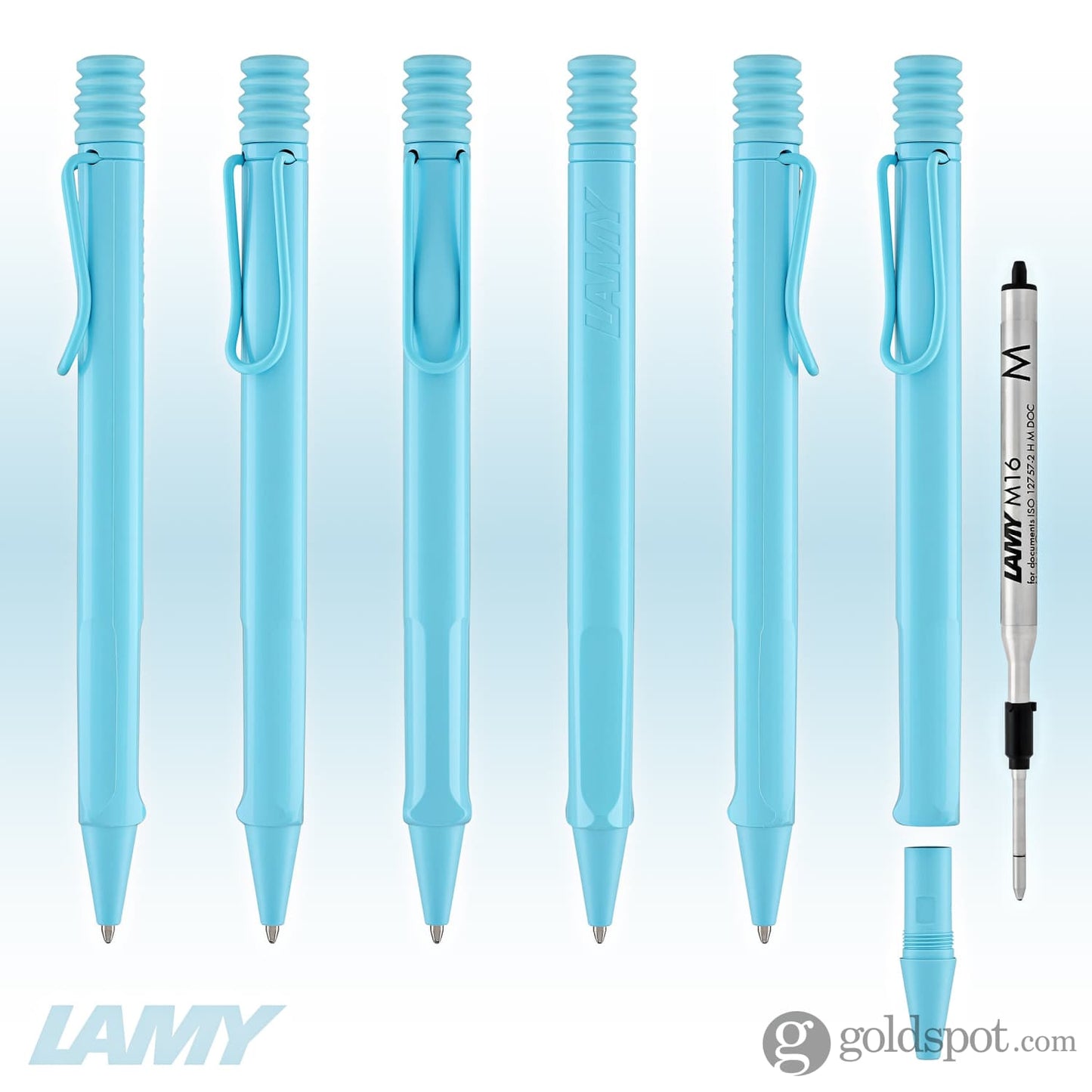 Lamy Safari Ballpoint Pen in Aquasky 2023 Special Edition Ballpoint Pens