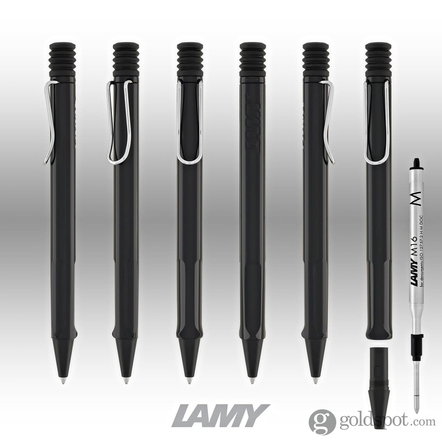Lamy Safari Ballpoint Pen in Black Ballpoint Pens