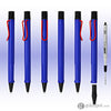 Lamy Safari Ballpoint Pen in Blue with Red Clip 2022 Special Edition Ballpoint Pen