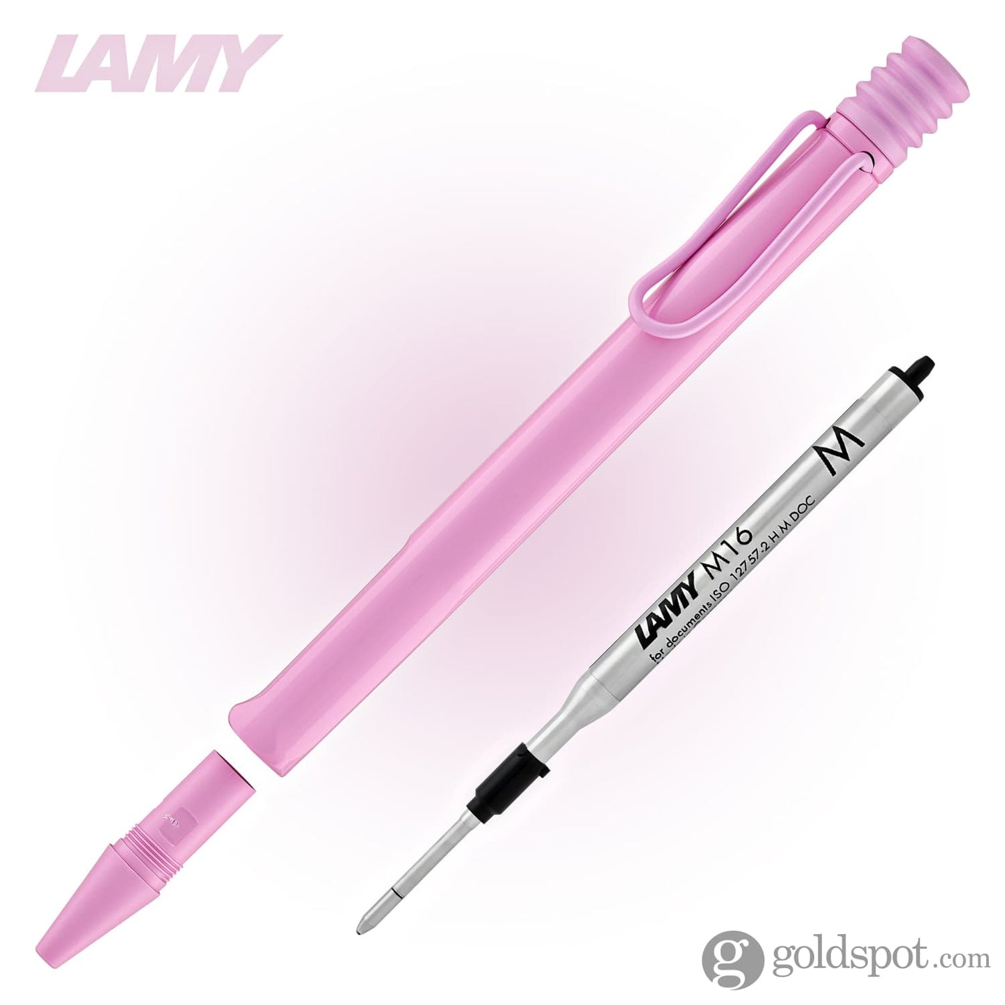 Lamy Safari Ballpoint Pen in Light Rose 2023 Special Edition Ballpoint Pens