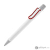 Lamy Safari Ballpoint Pen in Shiny White with Red Clip Ballpoint Pen