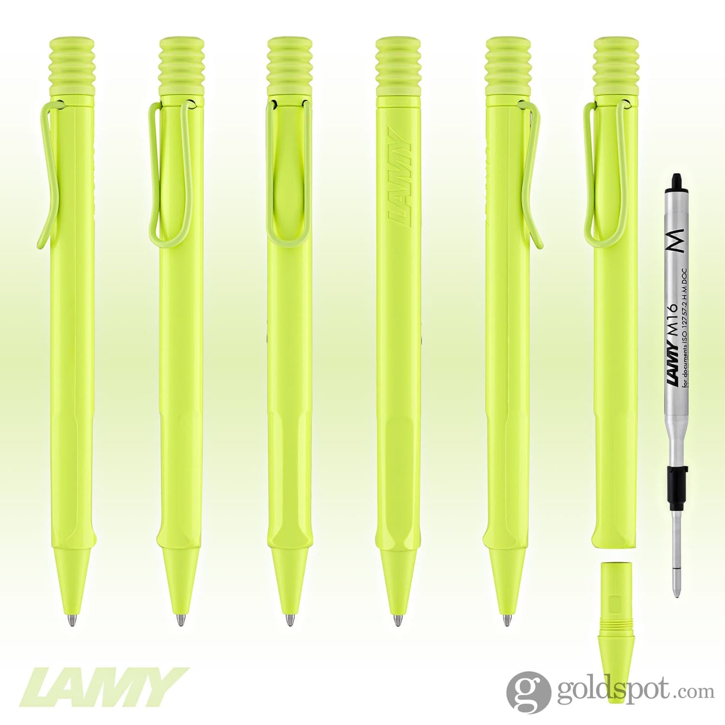 Lamy Safari Ballpoint Pen in Spring Green 2023 Special Edition Ballpoint Pens