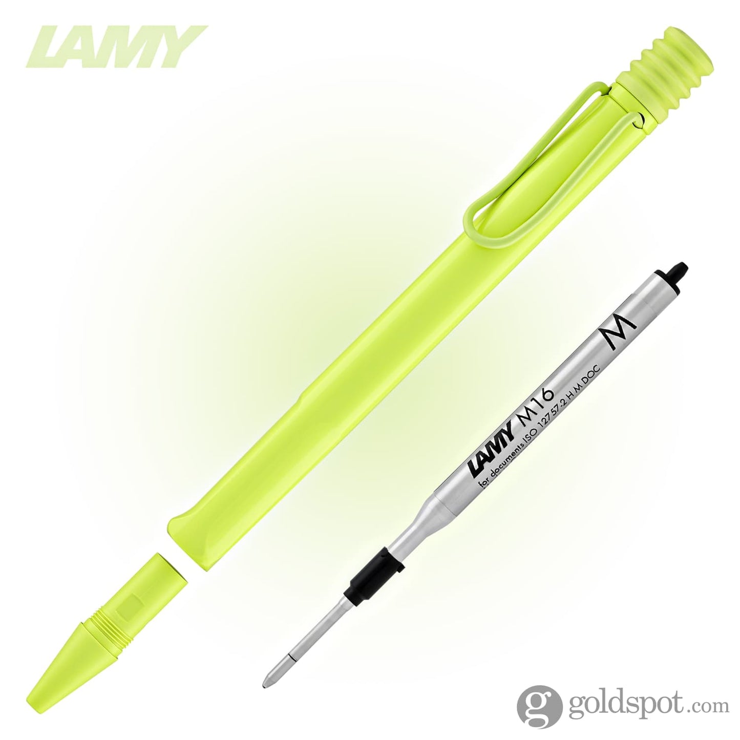 Lamy Safari Ballpoint Pen in Spring Green 2023 Special Edition Ballpoint Pens