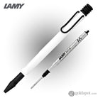 Lamy Safari Ballpoint Pen in White with Black Clip 2022 Special Edition Ballpoint Pen