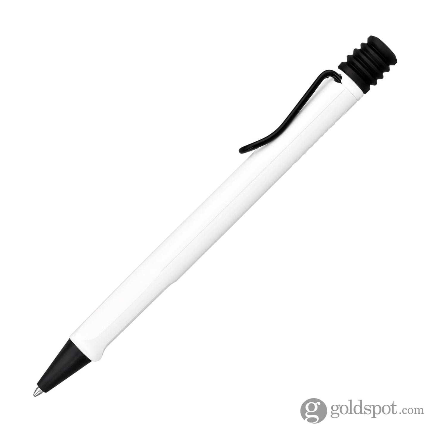 Lamy Safari Ballpoint Pen in White with Black Clip 2022 Special Edition Ballpoint Pen