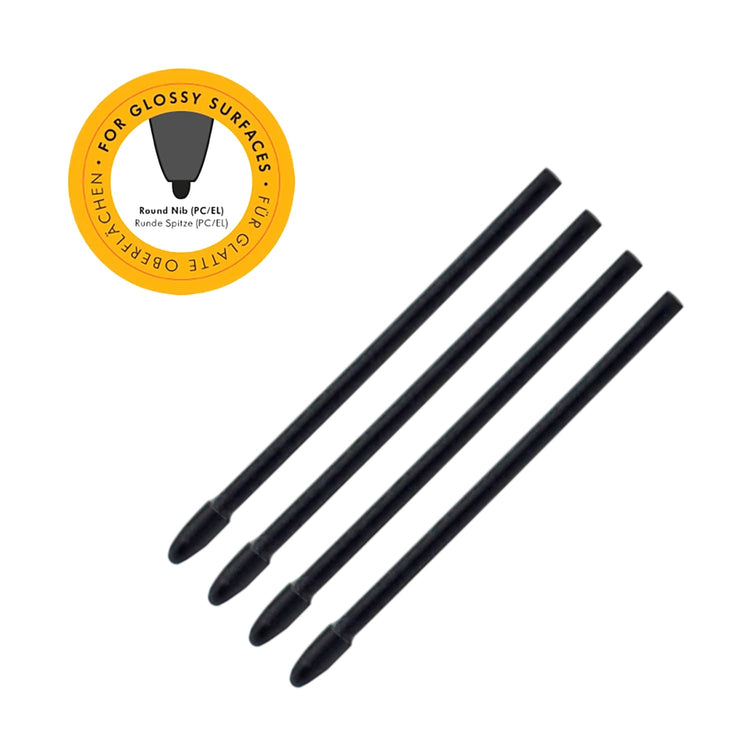 Lamy Safari EMR Twinpen Stylus Refill PC/EL Replacement Tips - 4 Pack Stylus Refill